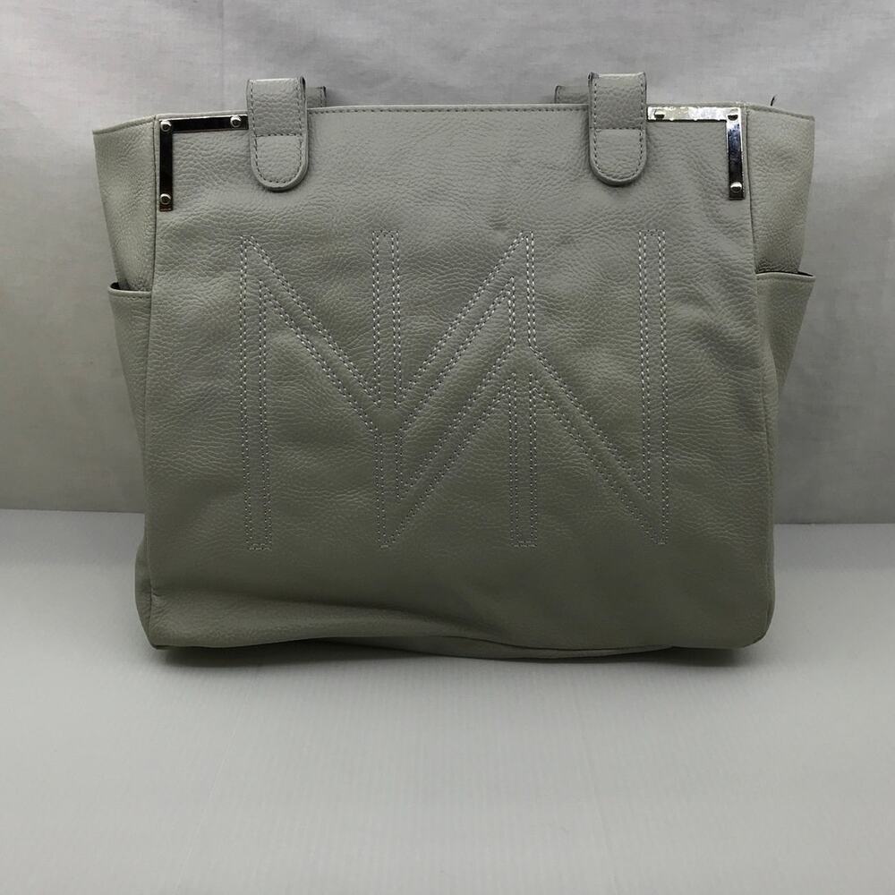 Miche Demi Celine Shell Only Cover Grey Stitched Quilted Pockets Bag Retired